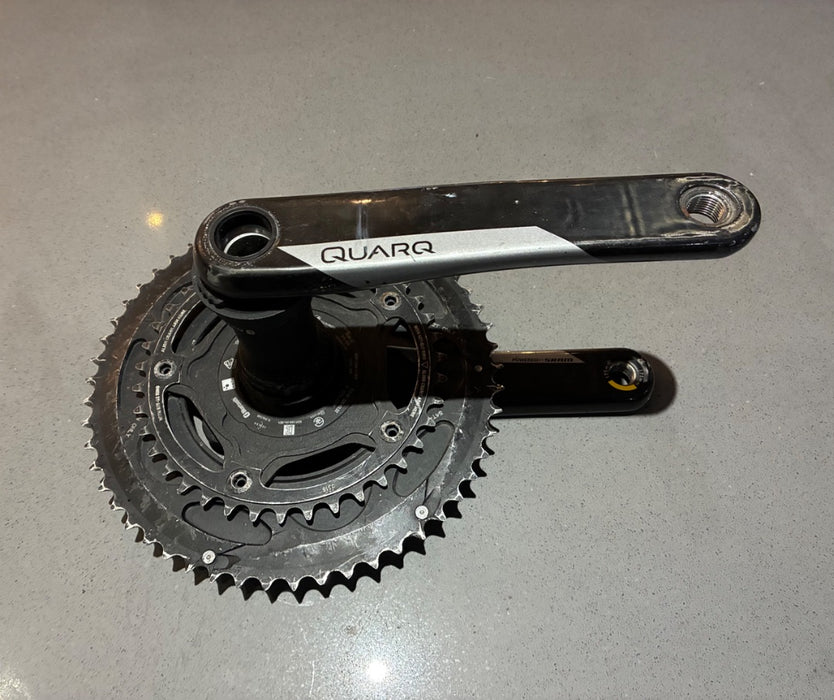 *Sram Quarq Dub 130BCD Carbon Powermeter Crankset  54/39 175