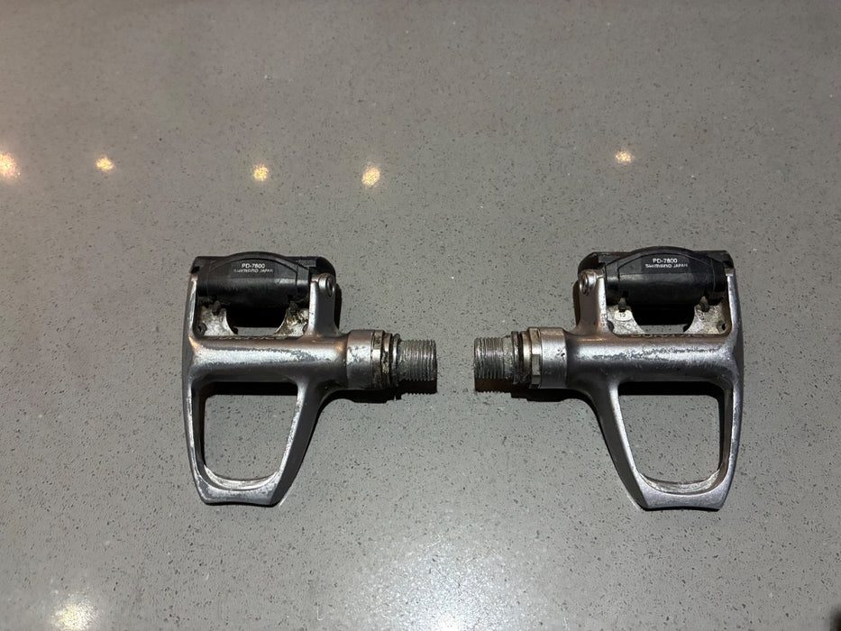 *Shimano Dura Ace 7800 Alloy Pedals
