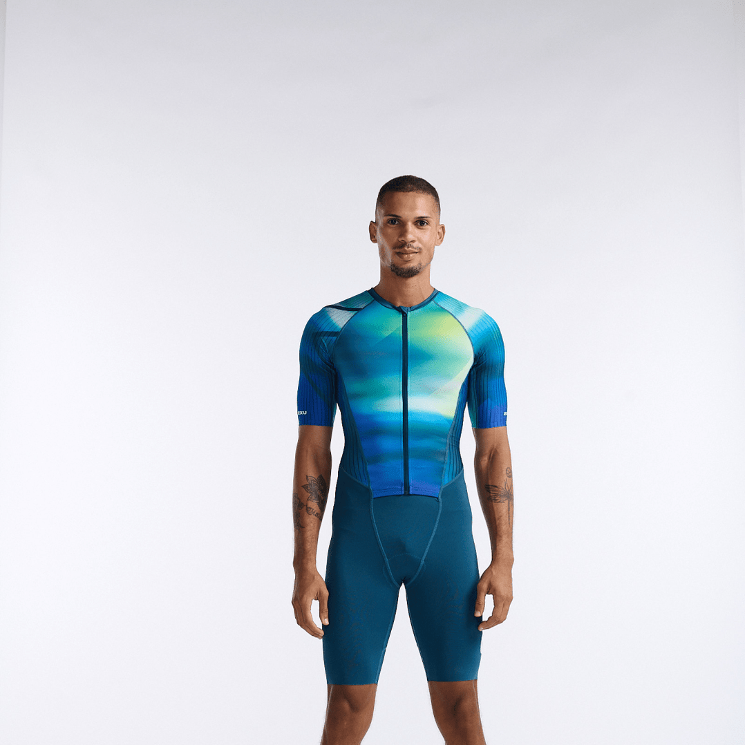 Men's 2XU Aero Sleeved Tri Suit