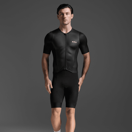 2XU Men's Aero Hex Sleeved Trisuit