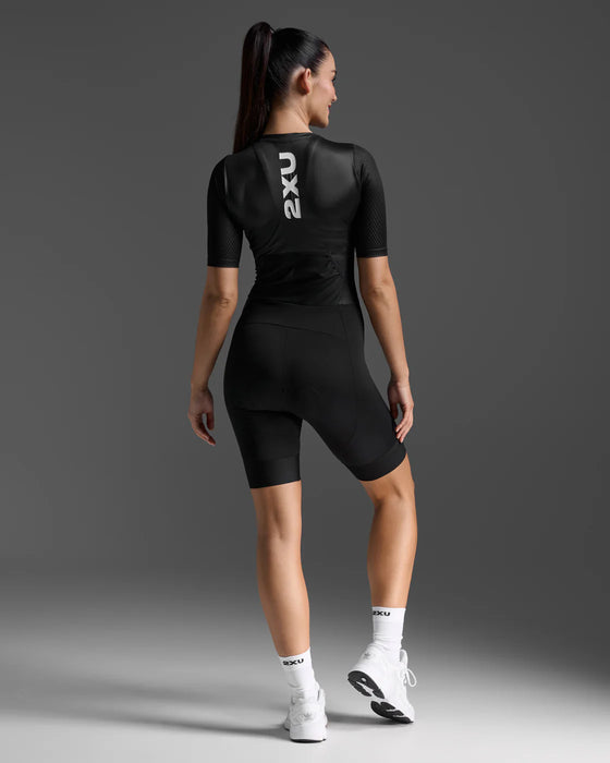 2XU Women's Aero Hex Sleeved Trisuit