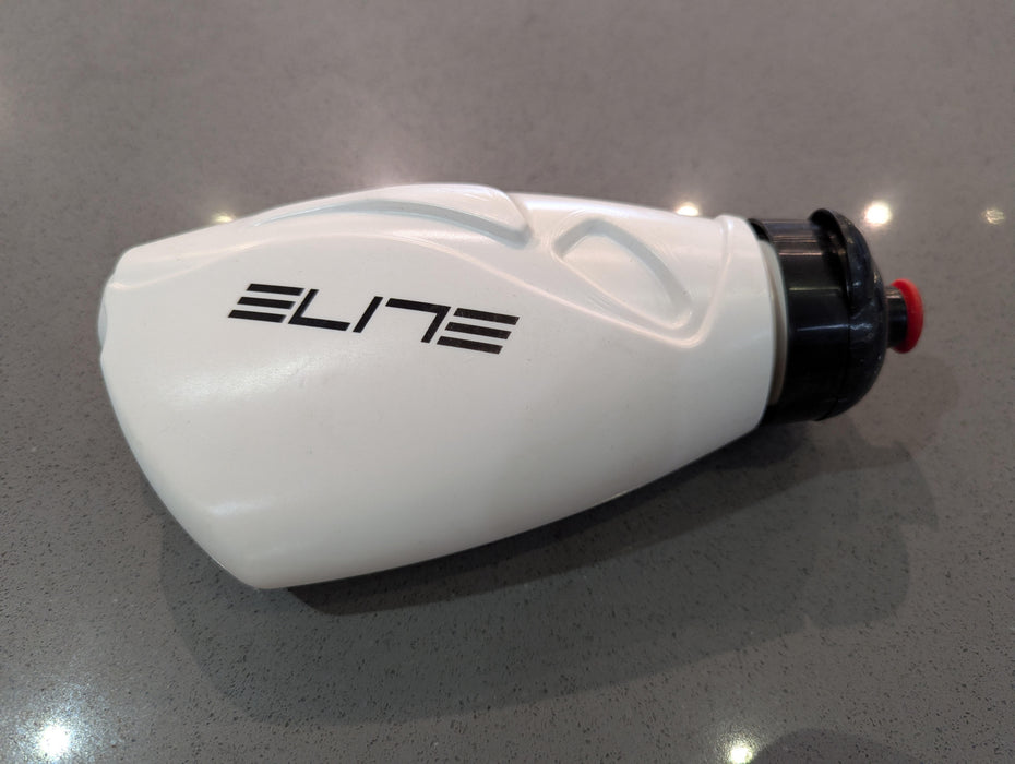 *Elite Aero Waterbottles (Pair) White 500ml