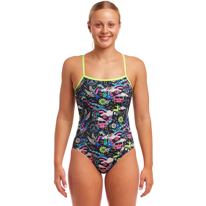 Funkita Women's Single Strap One Piece Swimsuit