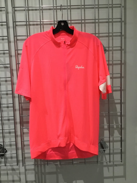 *Rapha Men's Core Lightweight Short Sleeve Cycling Jersey Pink XXL