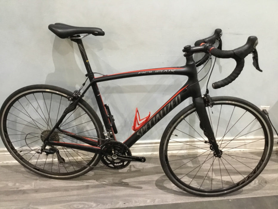 *Specialized Roubaix SL4 105 5700 10sp Rim Brake Road Bike Blk/Red 56cm
