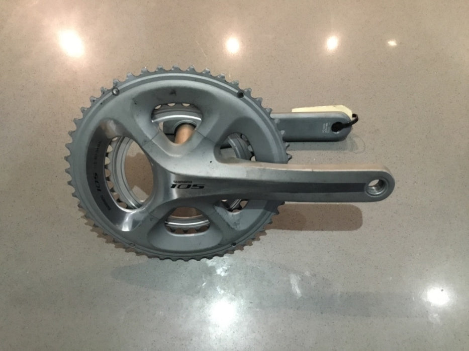 Shimano 105 5800 11sp Crankset Silver 172.5 50/34