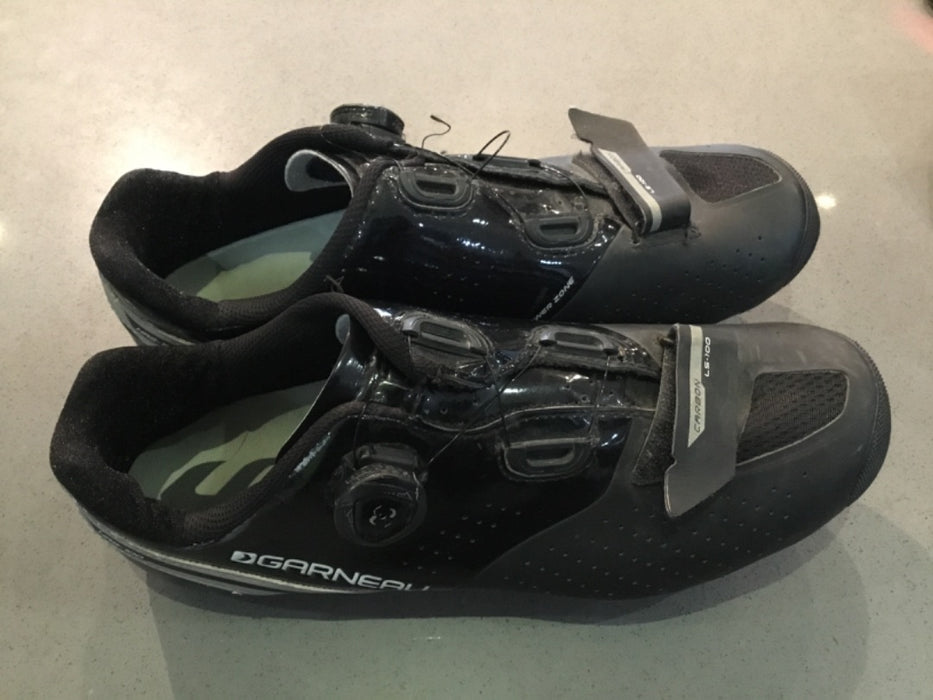 *Garneau Women's Carbon LS-100 Road Cycling Shoe Blk 42.5