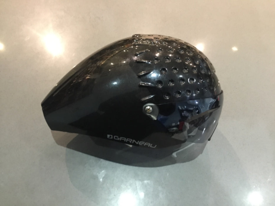 Garneau Vortice Aero Helmet Glossy Black Small