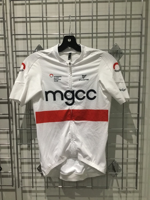 *Cuore MGCC Men's Short Sleeve Cycling Jersey Red/Wht/Blk M