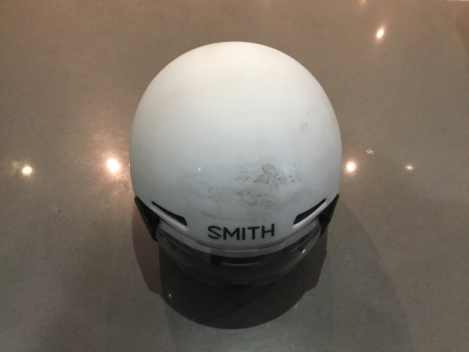 Smith Podium Aero Helmet Wht/Grn Medium