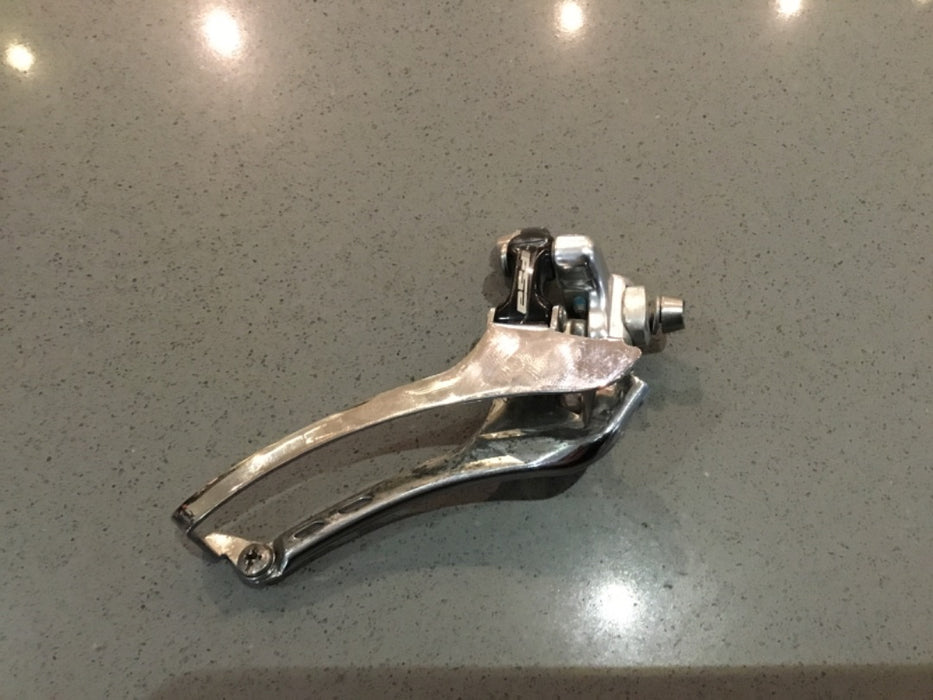 *FSA 9sp Compact Braze-On Front Derailleur Silver