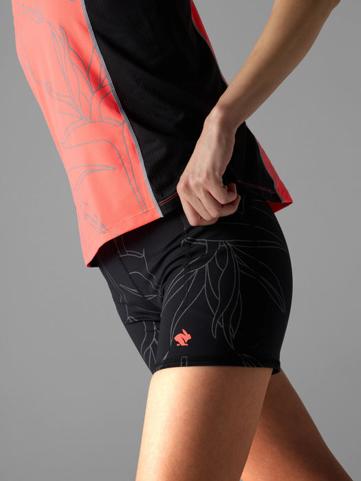 Rabbit Women's Low Light Speed Leggy 4" Short Tight