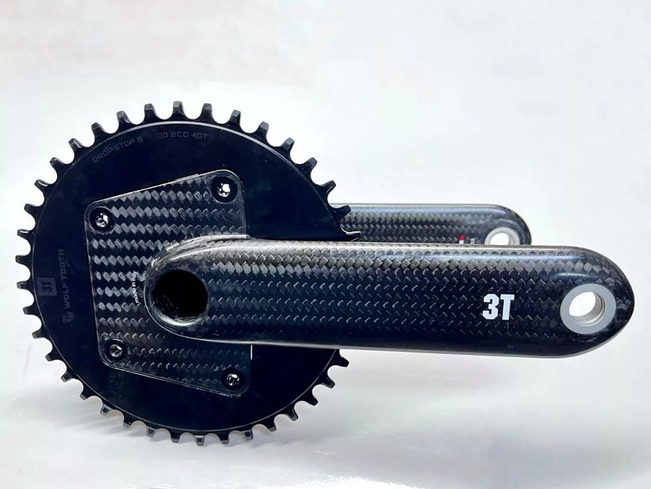 *3T Turno Team 1X 30mm Carbon Crankset 172.5mm 40T