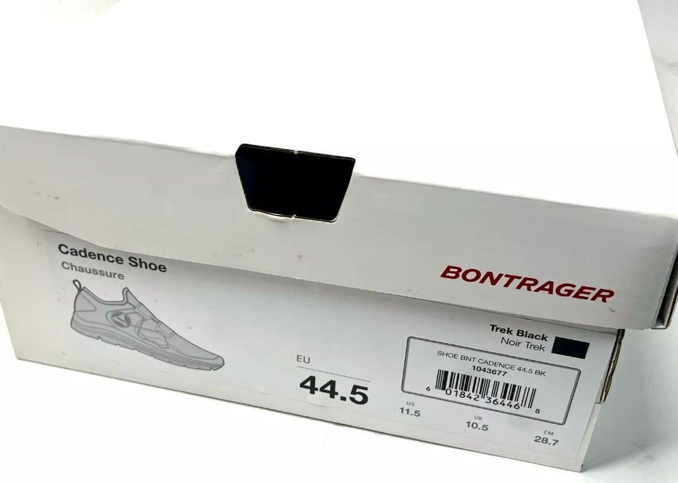 *Bontrager Cadence Men's Cycling Shoe Trek Black 44.5