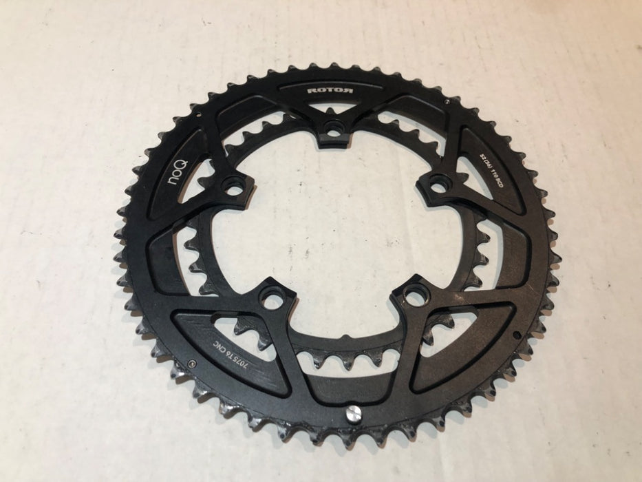 Rotor No Q-Ring Chainrings  52/36