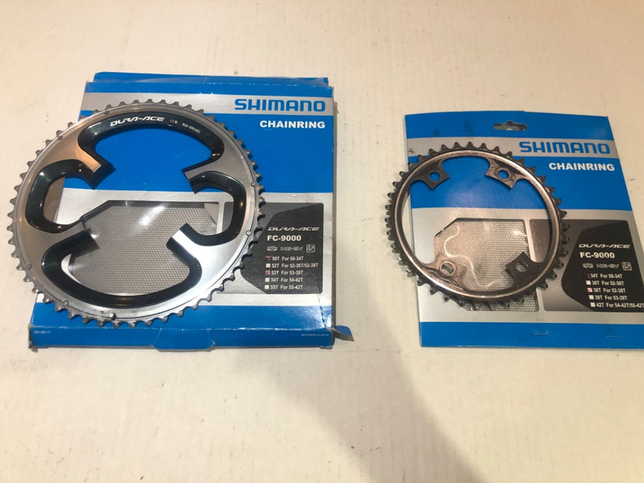 Shimano Dura Ace 9100 11sp Chainrings 53/38