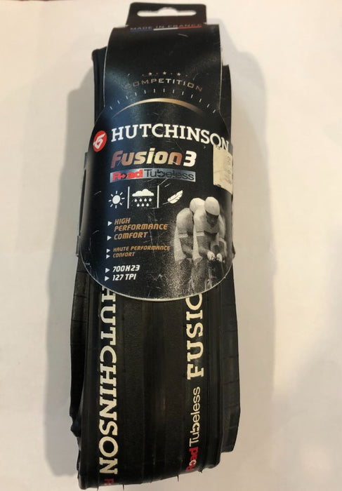 Hutchinson Fusion Tires Black 700x23c