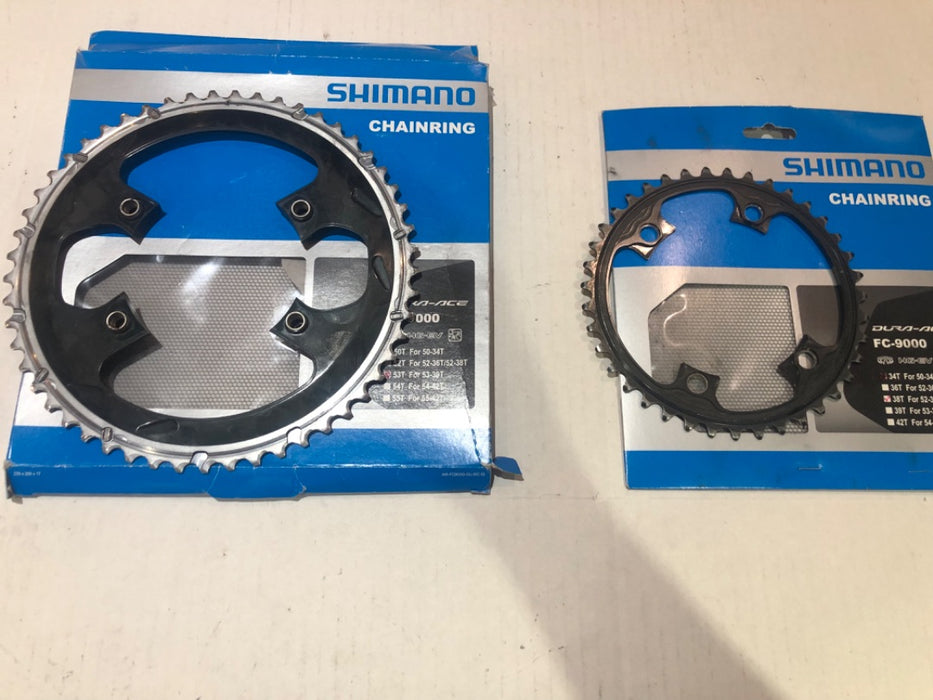 Shimano Dura Ace 9100 11sp Chainrings 53/38