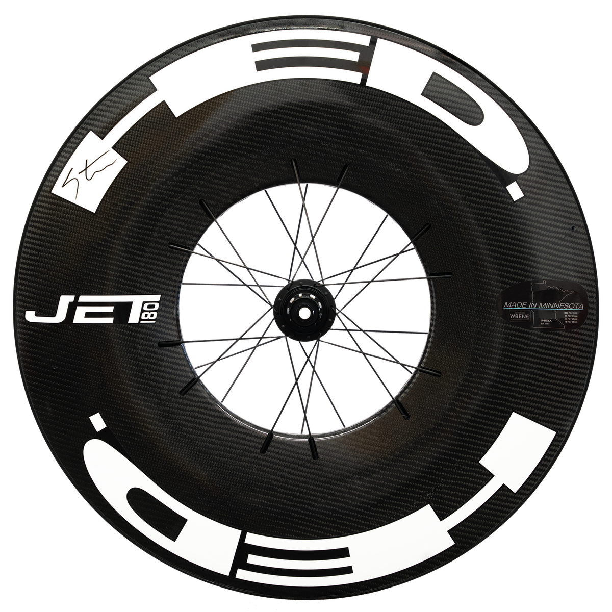 HED Jet 180 Disc Brake Clincher Wheel 700C